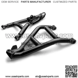 Atlas Pro 2" Forward Offset A Arms for 2020+ Can-Am Defender HD 10 / HD 10 6x6 (SEE FITMENT) | Black | 0.5" Larger Than Stock | Adjustable 24 mm Pivot Blocks