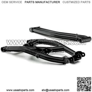 Atlas Pro 1.5" Rear Offset A-Arms for 2021+ Can-Am Commander XT/XT-P/MAX XT | Fit 31" Tires | 1.5" Tubing | Adjustable Pivot Blocks | Black