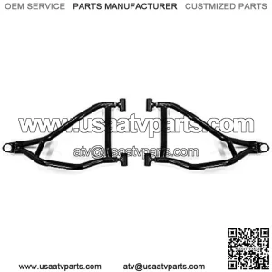High Clearance A-Arms for a 2014-2023 Polaris RZR XP 1000 / XP 4 1000 | Black | Adjustable Lower Arms | 1.5" Ground Clearance | Includes Heavy Duty Preinstalled Ball Joints!