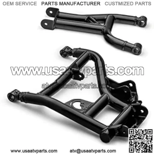 1.5" Rear Offset Atlas Pro Rear A-arms for 2016+ Honda Pioneer 1000/1000-5 | Fit up to 32" Tires | 1.25 Tubing | Full Camber Adjustability | Easy to Install