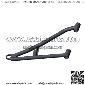 Polaris Ranger Control Arm, Front, Lower, Right Side, Matte Black, Genuine OEM Part 1024248-458, Qty 1