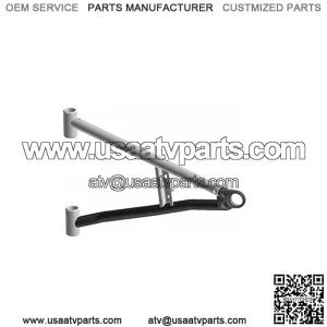 Polaris Ranger Control Arm, Front, Lower, Left Side, Matte Black, Genuine OEM Part 1024247-458, Qty 1