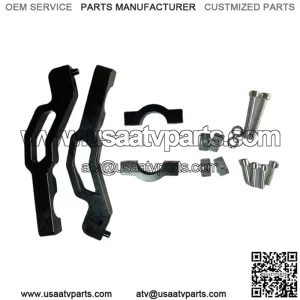 Polaris ATV reflector extension bracket #black