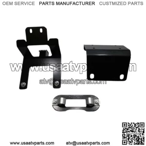 Steel mounting plate winch Can-am Renegade 1000