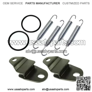 87-06 Yamaha exhaust muffler set four springs