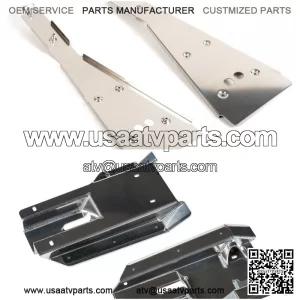 Full Chassis Glide & Swing Arm Skid Plate Gaurd Combo HONDA TRX450R TRX450ER