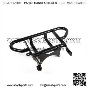 Honda TRX450R TRX450ER 2006-14 GRAB BAR COOLER RACK CRE106B-HGB GLOSS BLACK