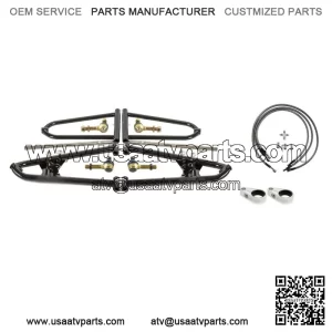 Yamaha YFZ 450  A Arms +2 +1  Chromoly  Adjustable 04 05 Brake Lines Clamps Alba