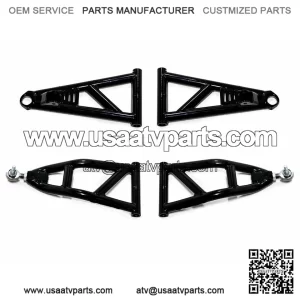 High Clearance Offset A-Arms for CFMOTO UForce 1000 (2019-2021) - Black