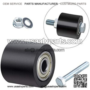 8mm Chain Roller Pulley Slider Tensioner Wheel Guide For Pit Dirt Mini Bike ATV Motorcycle Mini Yamaha Honda Coleman