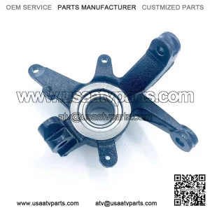 Steering Knuckle Front Left For Hisun 700cc 500c SUPERMACH MENARDS QLINK MASSIMO Electrophoretic black paint