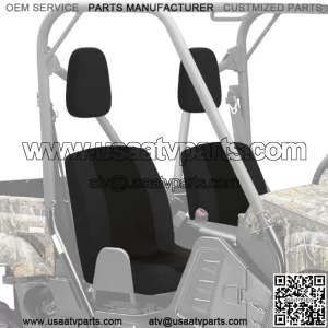 UTV Seat Cover For Yamaha Rhino 450 Rhino 660 Rhino 700 Black 4X4 2004-2013