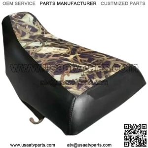 HONDA TRX300 Fourtrax Seat Cover in HORNZ & BLACK Camo Marine Grade Skin  (ST) (For: Honda)