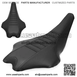 For Yamaha YFZ450R Seat Cover 2009 -2020 BLACK RIBBED GRIPPER YFZ 450R 450REL SE