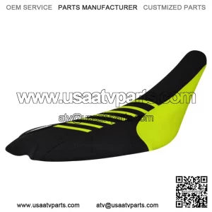 Yamaha 2009-2020 YFZ 450R 450 R Seat Cover  NEON YELLOW/BLK/NEON YELLOW rib #201