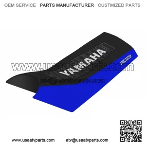 Black & Blue Series Seat Cover for Yamaha Warrior 350