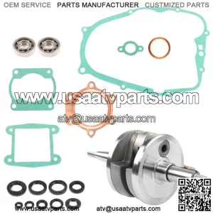 For 1988-2006 Yamaha Blaster 200 YFS200 Crankshaft Bearings Gasket Rebuild Kit