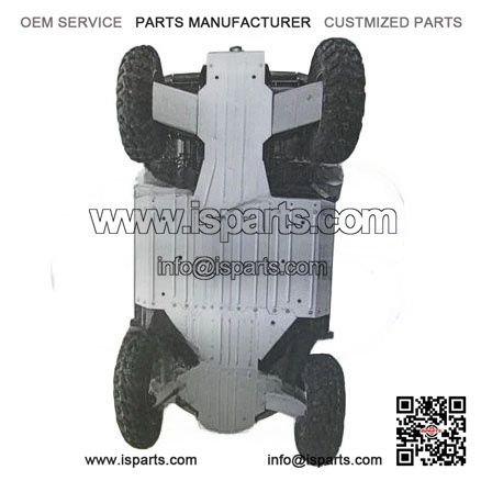 Side Skid Plates Chassis Body Armor for Arctic Cat Prowler 650 + 700 ÿ Fits Arctic Cat 700