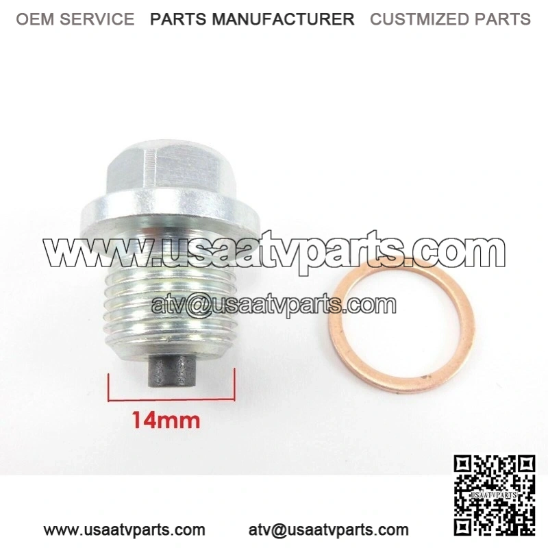 Oil Drain Plug Magnetic 14mm x 1.25mm x 12mm 73-1595c - Image 3