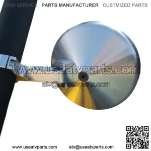 5-Inch Billet Convex Heavy-Duty Side Mirror Designed for Can-Am Models