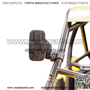 Universal Clamp-On Folding Side Mirrors for Can-Am UTVs