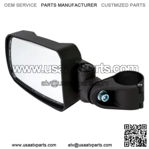 1.75-Inch Round Tube Side View Mirror (Pair ?C Cast Aluminum) for YXZ Models