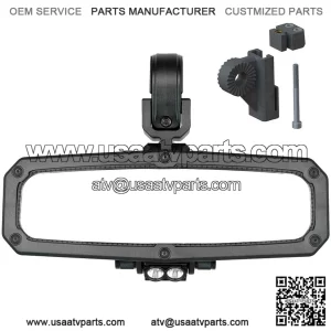 Rearview Mirror with LED Dome Light for Kawasaki Teryx