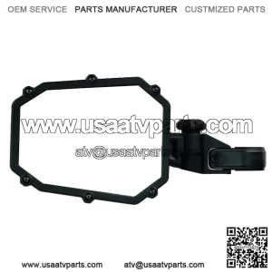UTV Side Mirror with Dual Axis Breakaway for Polaris Ranger 400