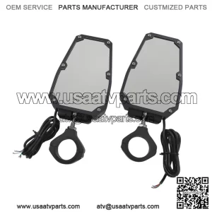 LED Lighted Mirrors for Can-Am UTVs