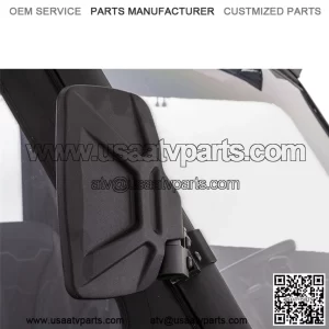 Profile Tube Breakaway Side Mirrors for Polaris Ranger