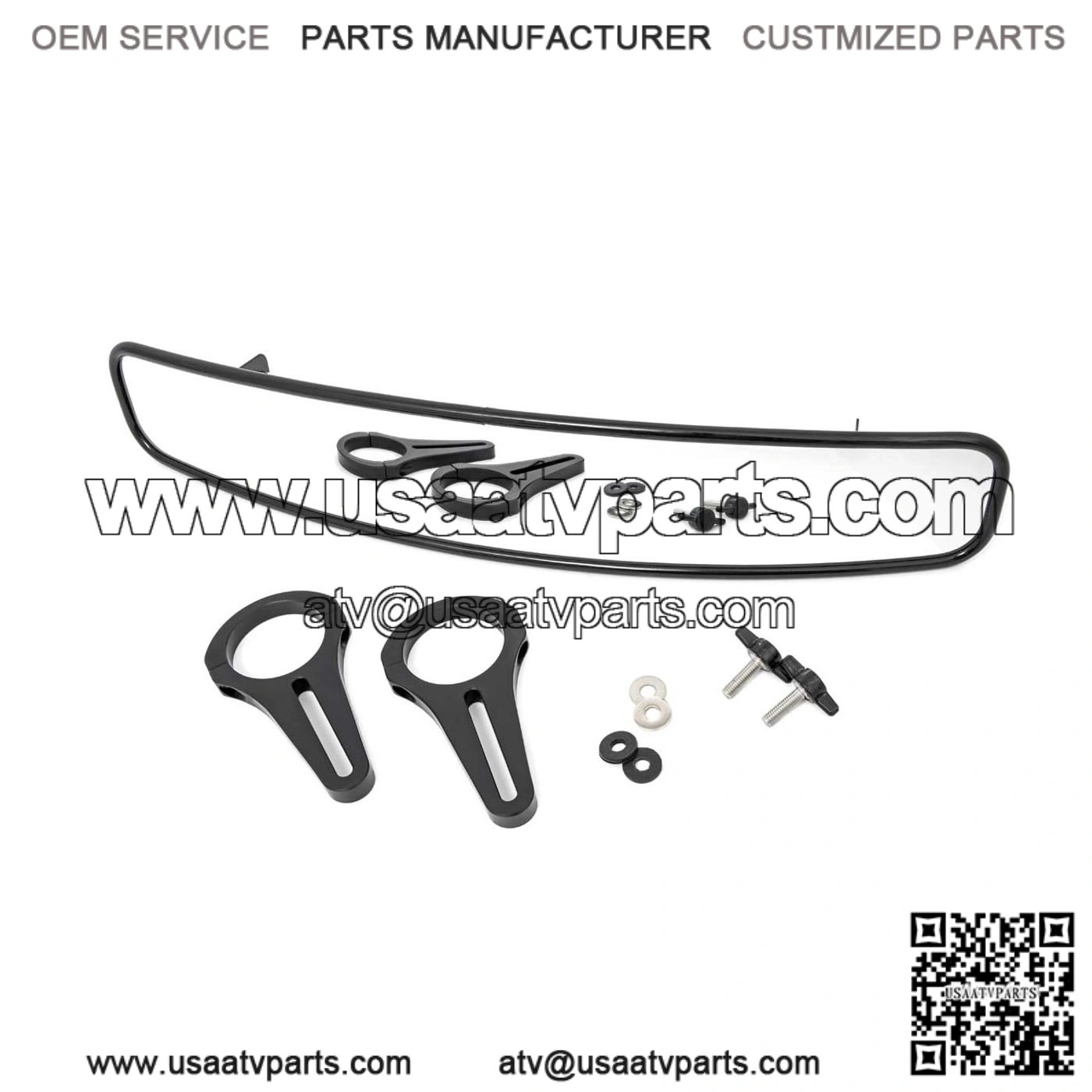 Ultra-Wide Rear View Mirror for Commander and Maverick Models