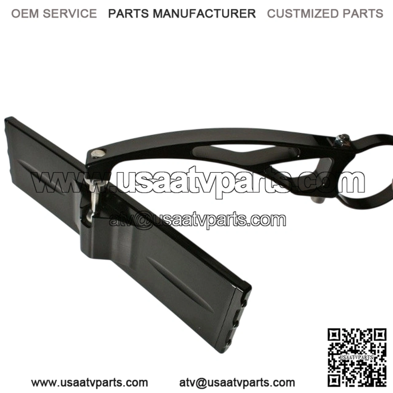 9?? Wide Panoramic Rearview Mirror with 6?? Long Arm for Honda Pioneer/Talon
