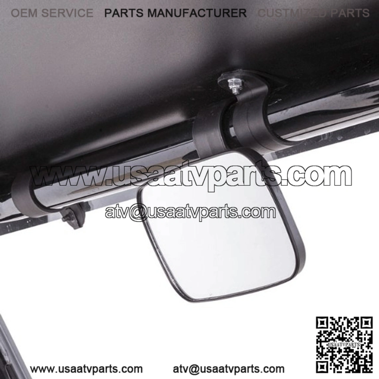 Rear View Mirror for 2 Inch Bar on Can-Am Commander/Maverick