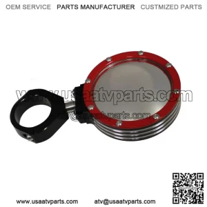 Side Mirrors Round with Bezel for Polaris RZR