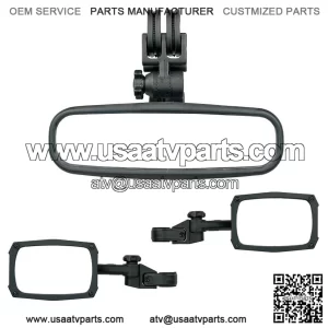 UTV Mirror Tri Pack (2 Side + 1 Rear) for Honda Pioneer/Talon
