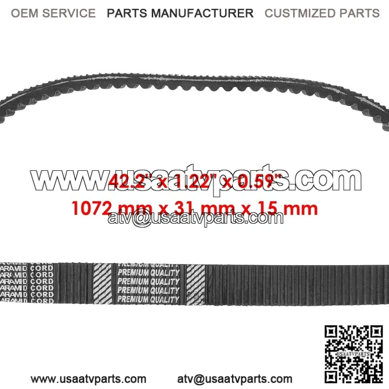 Primary Clutch Assembly with Belt for Polaris ACE 570 (2018-2019) & RZR 570 (2017-2021) - Image 2