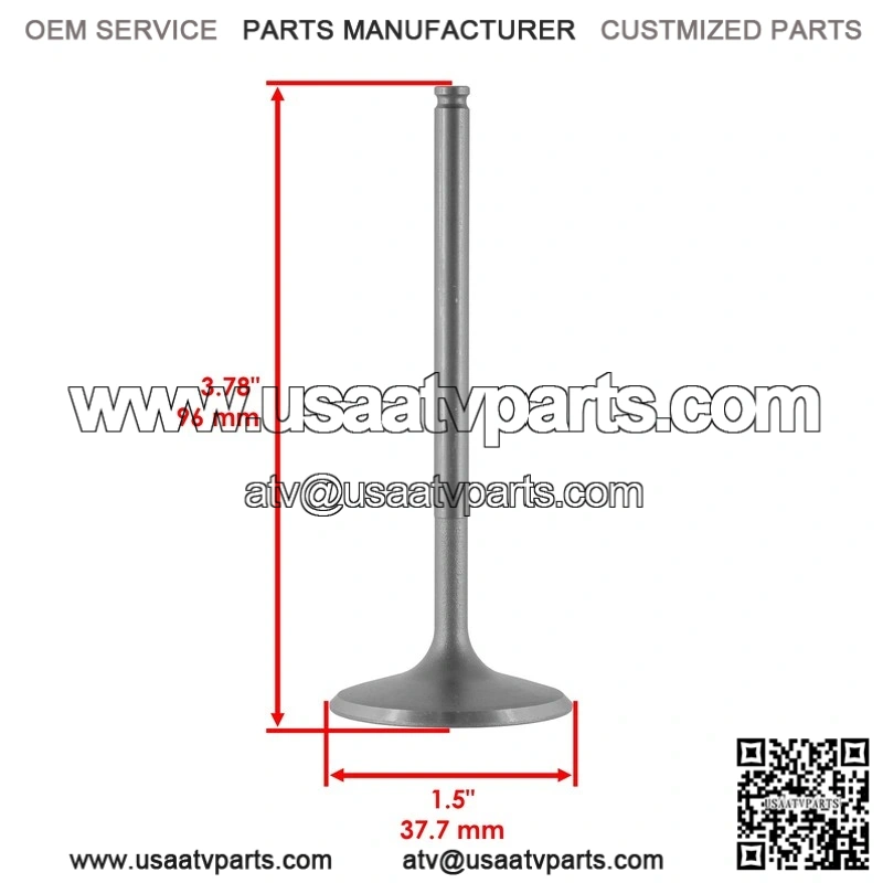 3022884 3022883 Exhaust & Intake Valve Kit for Polaris ATV/UTV Engines - Image 3