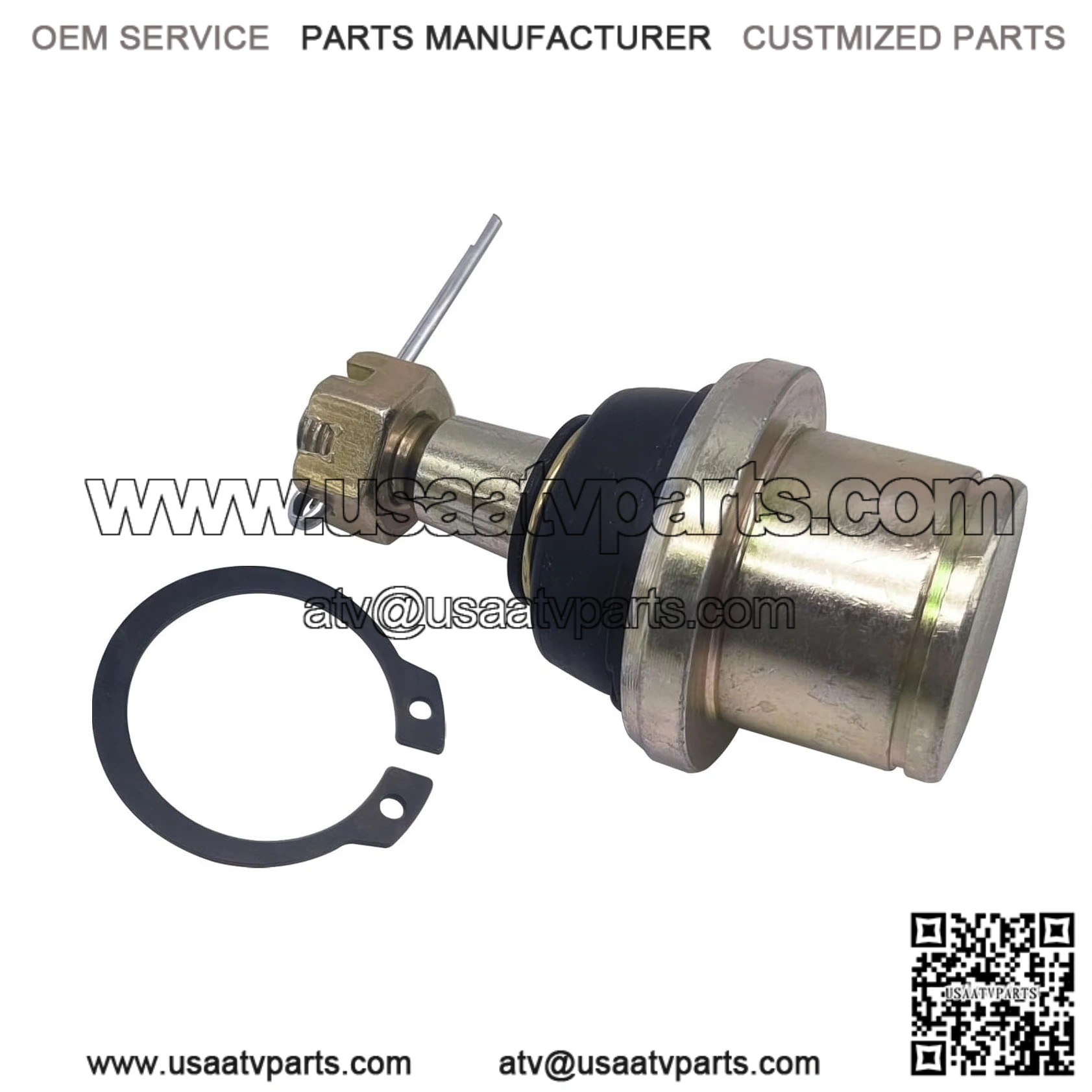 Ball Joint A for Steering Knuckle, Hisun 500/700 ATV (Part No. PJ000005250A0000)