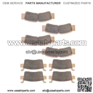 Sintered Brake Pads Set for Kawasaki Teryx KRX4 1000 KRT1000 eS (2023)