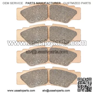 Sintered Rear Brake Pads for Yamaha Wolverine YXE10 Rmax 2 XTR (2023-2024)