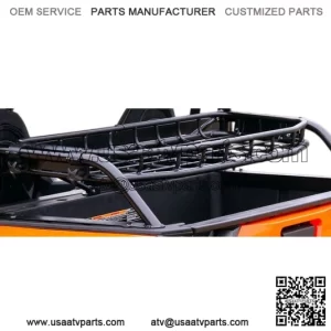 Storage Dump Bed Cargo Rack with Bed Rails for Polaris General 1000 and General 4