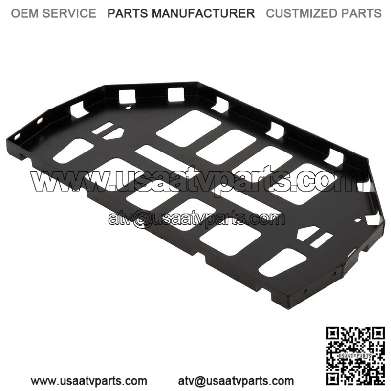 UTV Bed Cargo Rack - Black Powder Coated (Part #2074280001)