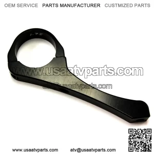 1.75" 5" Extended Billet Aluminum Rear View Mirror Arm for RZR RS1
