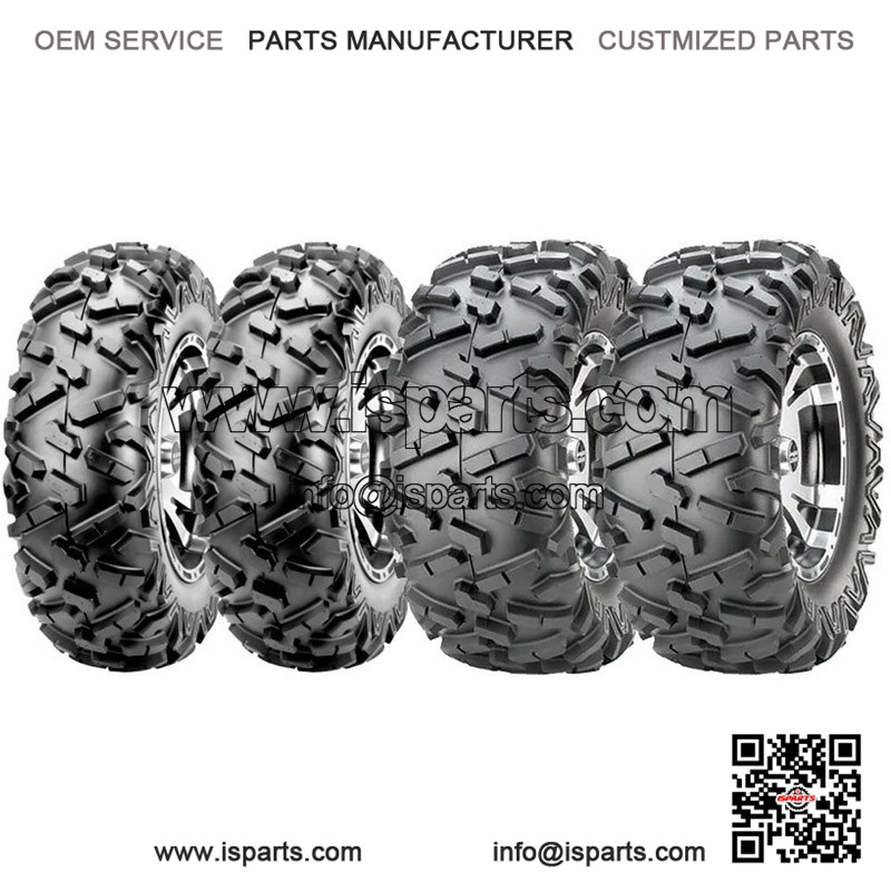 Front 26x9-14 and Rear 26x11-14 6 Ply ATV Tyre Set