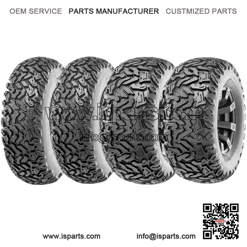 6 Ply ATV Tyre Set - Workzone (Front 26x9-12, Rear 26x11-12)