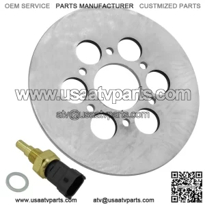 For Yamaha Banshee 350 YFZ350 1990-2006 2 Front Wheel Brake Disc Rotor