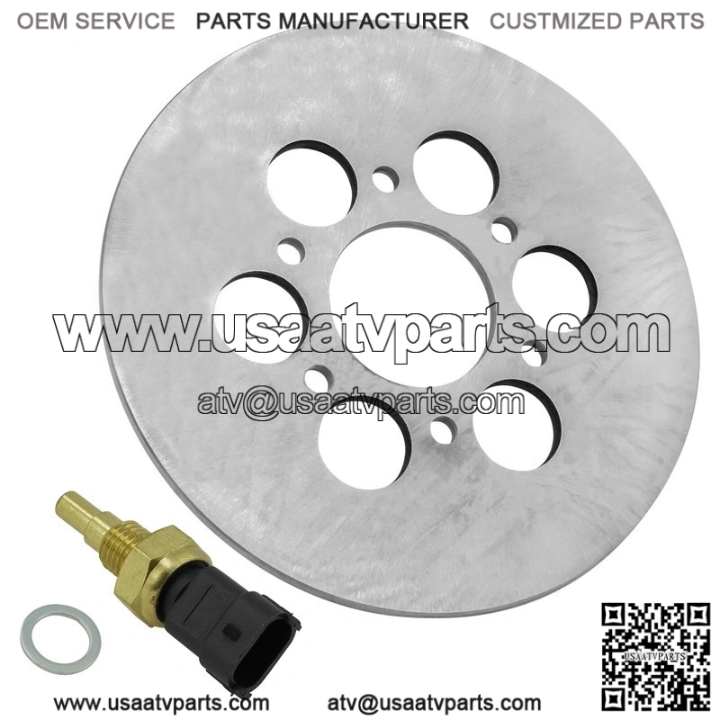 For Yamaha Banshee 350 YFZ350 1990-2006 2 Front Wheel Brake Disc Rotor