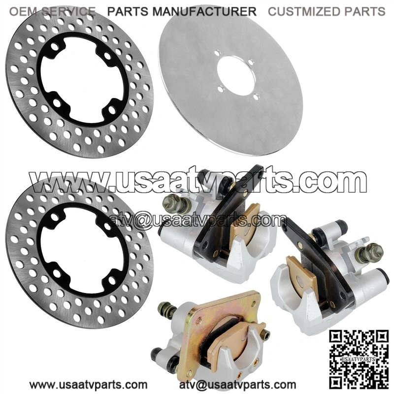 Fits Polaris Sportsman 500 4x4 1998-2002 Rear Brake Caliper With Disc Rotor With Pads