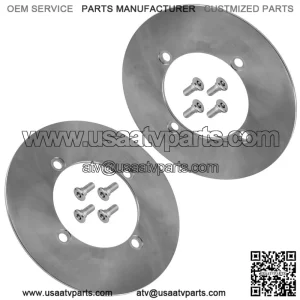 For Polaris RZR 800 S 2012-2014 Front Wheel Hub and Brake Disc Rotor Kit