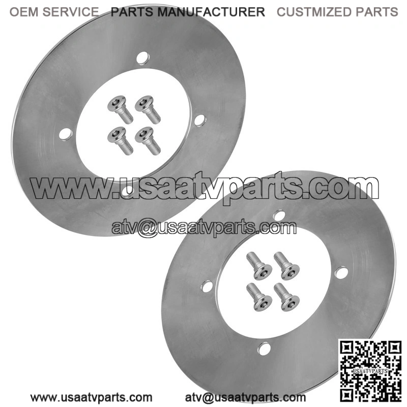 For Polaris RZR 800 S 2012-2014 Front Wheel Hub and Brake Disc Rotor Kit - Image 3